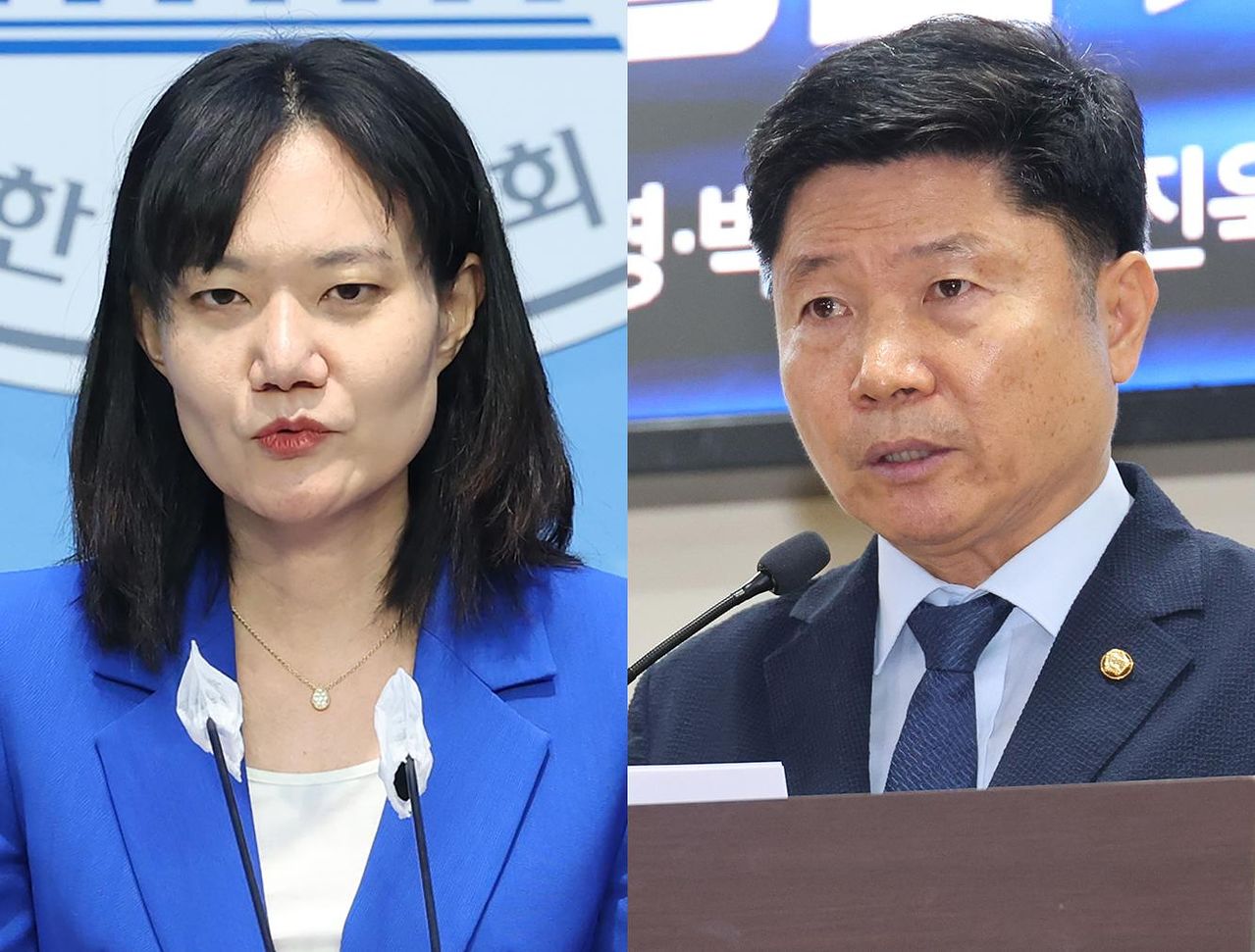 더불어민주당 김남희(왼쪽)ㆍ홍기원 의원. 뉴스1