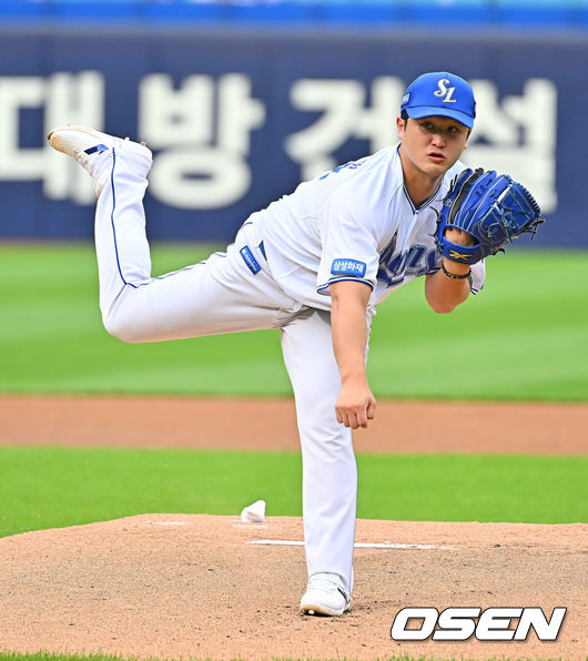 [OSEN=대구, 이석우 기자] 삼성 라이온즈 최원태 074 2026.06.03 / foto0307@osen.co.kr
