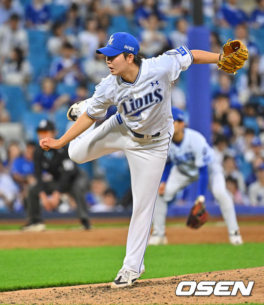 [OSEN=대구, 이석우 기자] 삼성 라이온즈 장찬희 019 2026.06.12 / foto0307@osen.co.kr