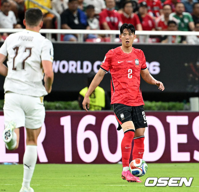 [OSEN=이대선 기자] 대한민국 이한범 2026.06.14 /sunday@osen.co.kr