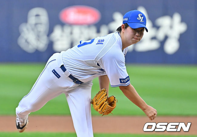 [OSEN=대구, 이석우 기자] 삼성 라이온즈 장찬희 051 2026.06.12 / foto0307@osen.co.kr