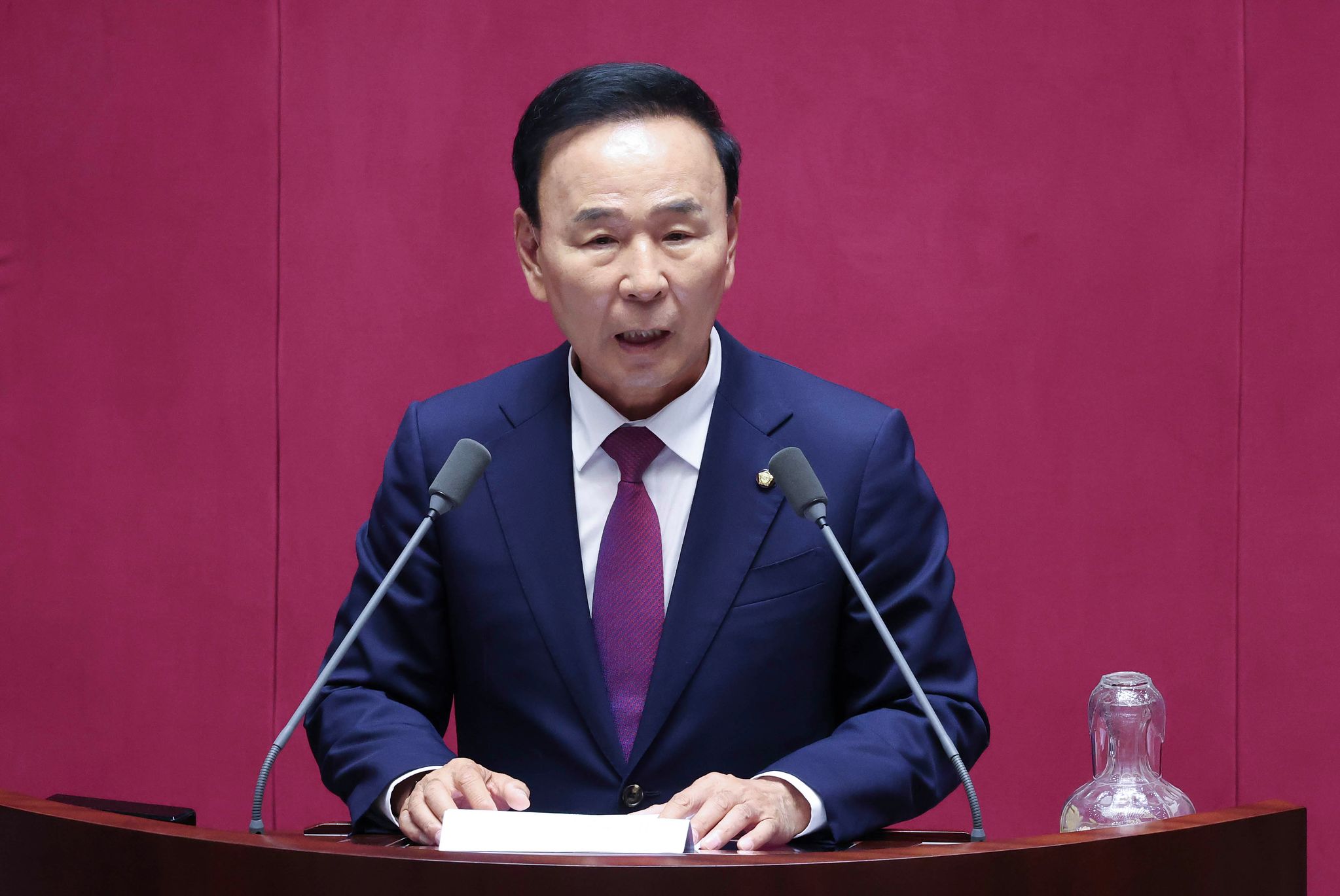 박덕흠 국회부의장. 임현동 기자