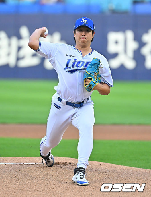 [OSEN=대구, 이석우 기자] 삼성 라이온즈 양창섭 032 2026.07.29 / foto0307@osen.co.kr
