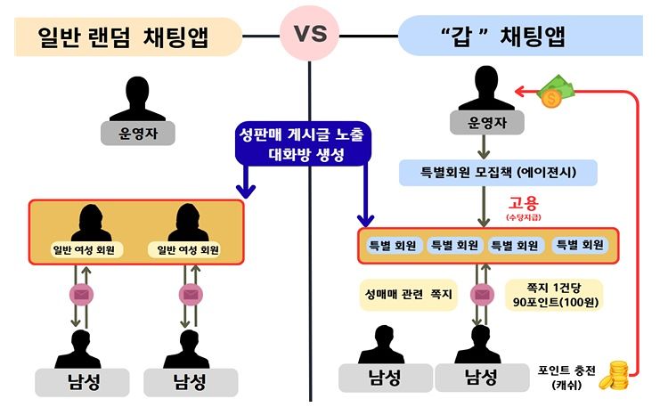 범행 조직도. 경기남부경찰청
