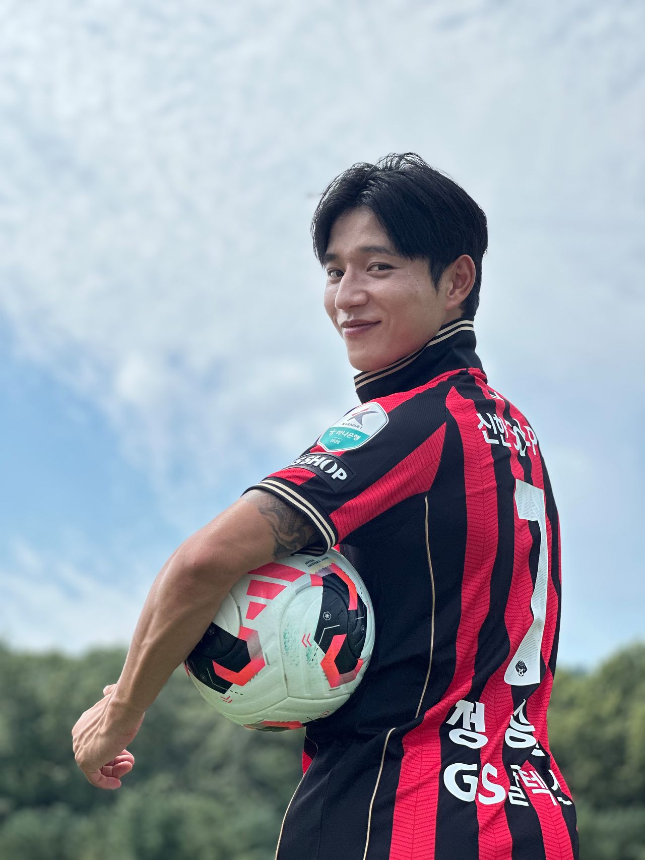 FC 서울의 미남 공격수 정승원. 올 시즌에는 실력으로 재평가 받고 있다. 피주영 기자