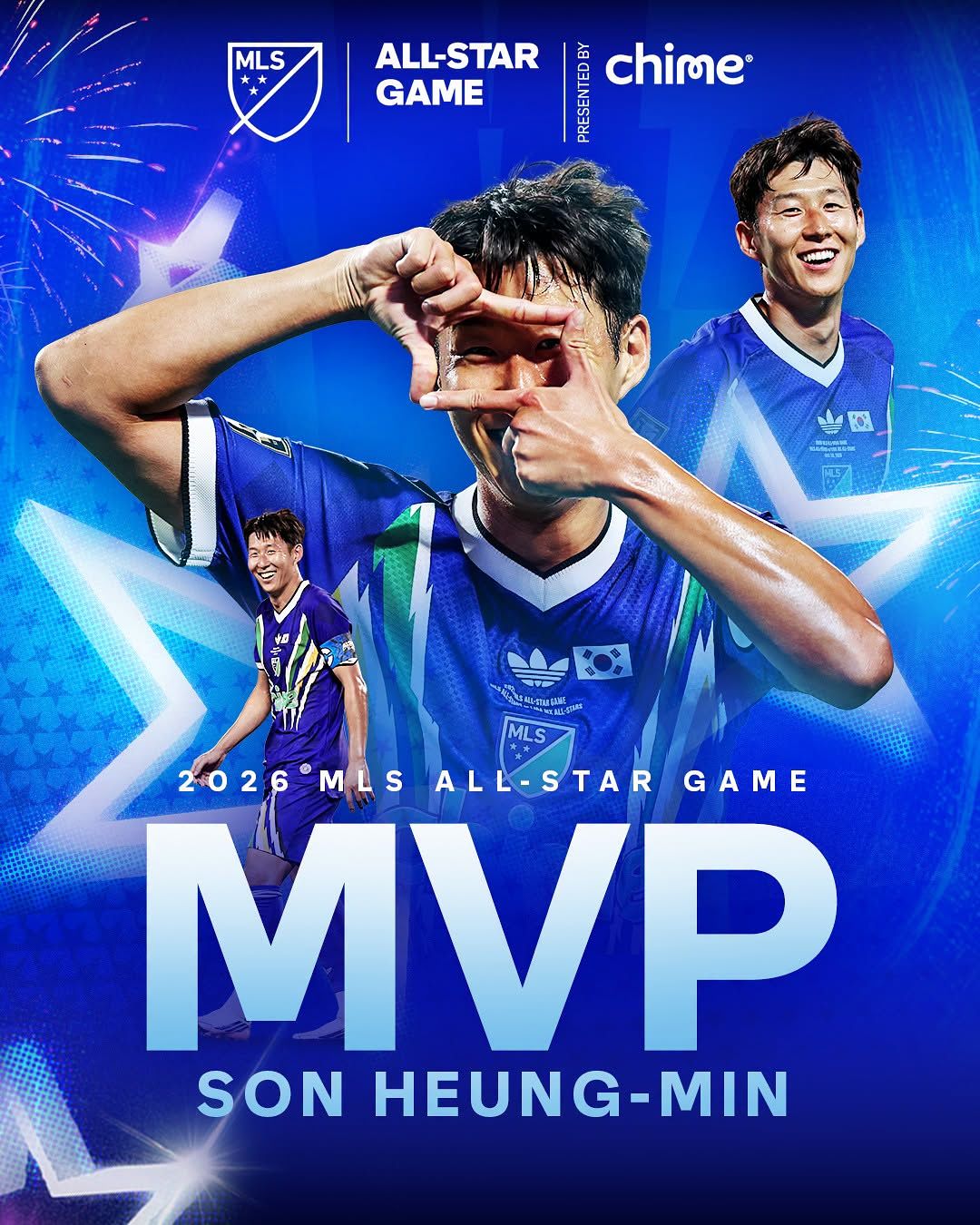 MVP에 선정된 손흥민. 사진 MLS