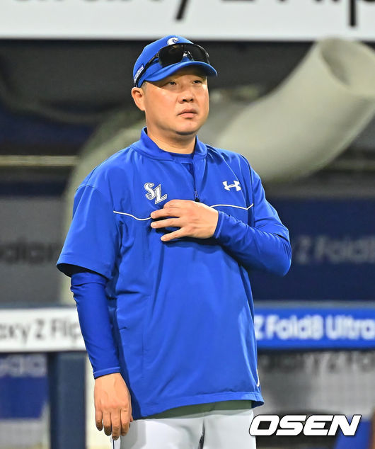 [OSEN=대구, 이석우 기자] 삼성 라이온즈 박진만 감독  / foto0307@osen.co.kr