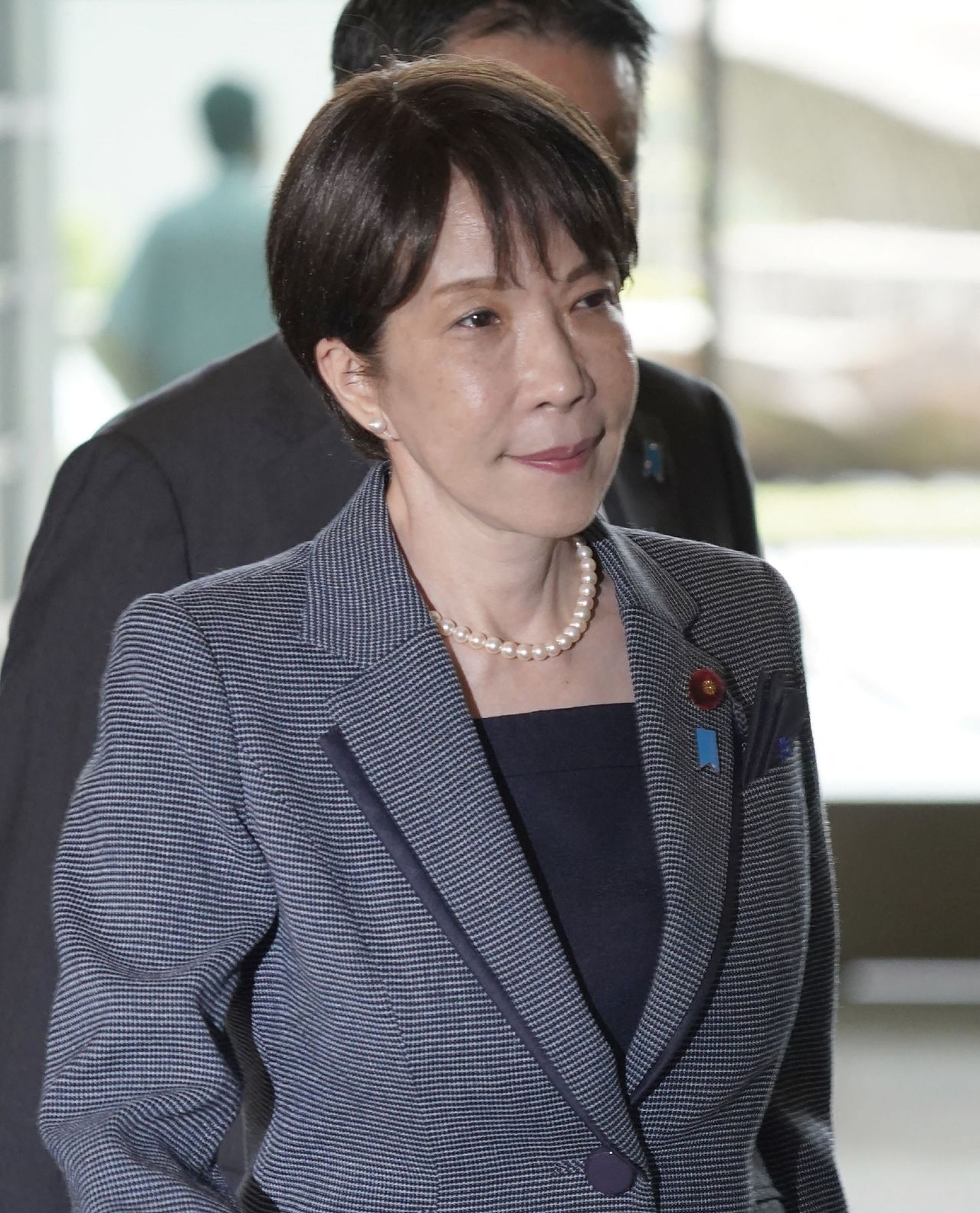 다카이치 사나에 일본 총리가 31일 일본 도쿄 총리관저에 도착하고 있다. AFP=연합뉴스