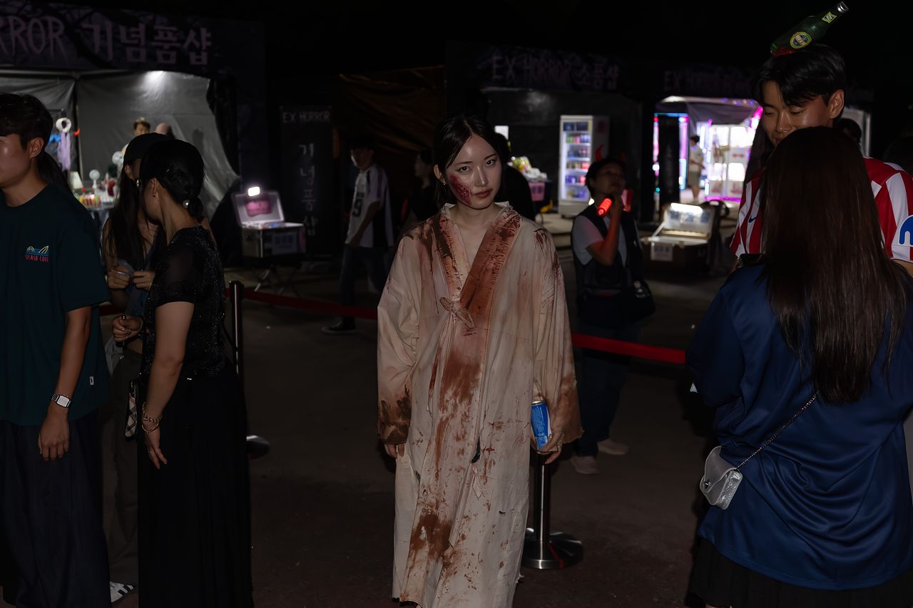지난해 경북 경주시 경주엑스포대공원에서 열린 '엑스 호러' 행사 장면. 사진 경주시