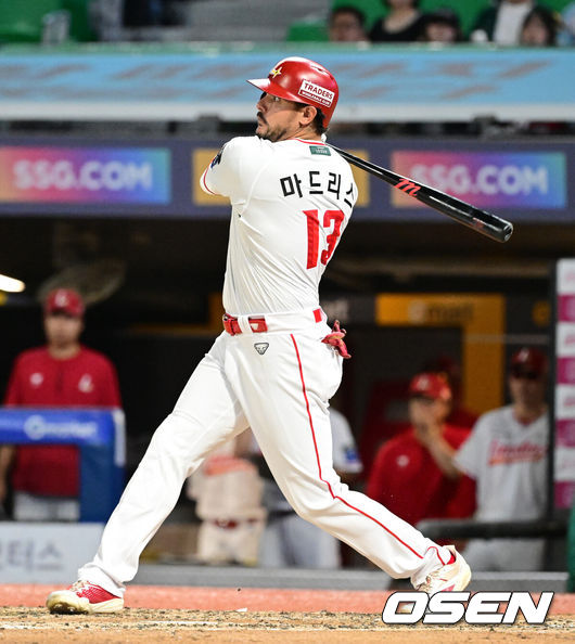 SSG 랜더스 블라이 마드리스. /OSEN DB