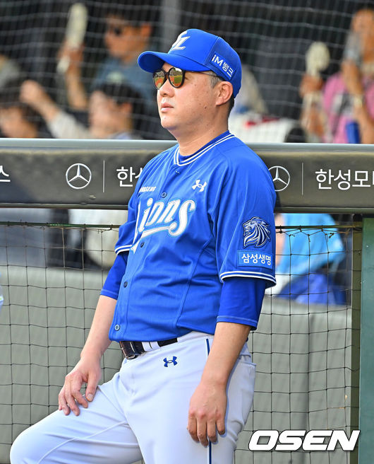 [OSEN=부산, 이석우 기자] 삼성 라이온즈 박진만 감독 / foto0307@osen.co.kr