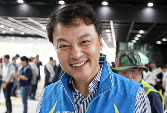 '노사모 미키루크' 이상호 전 더불어민주당 부산 사하을 지역위원장. 연합뉴스