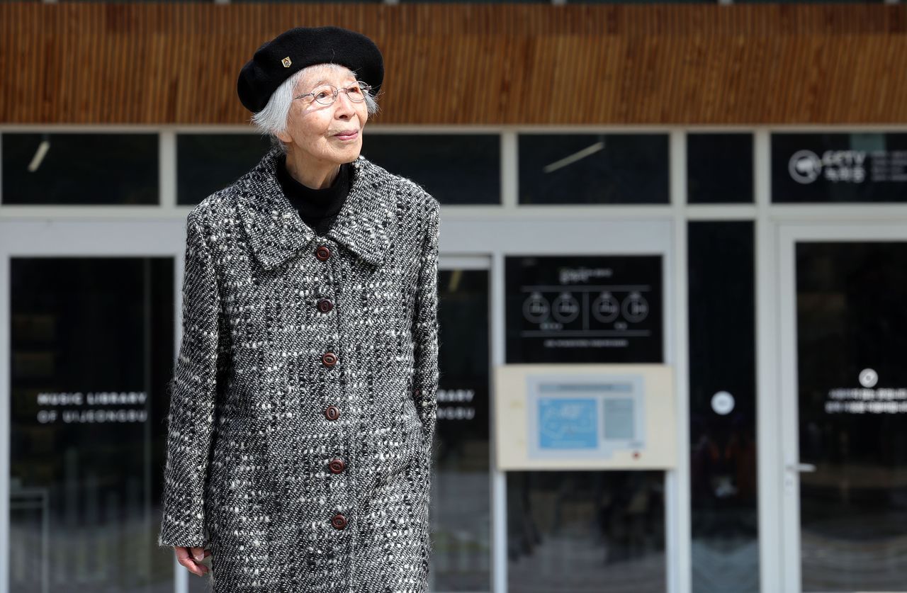 서초순 전 한남대 명예교수가 지난 3월 경기 의정부시 자택 인근에서 중앙일보와 인터뷰했다. 강정현 기자