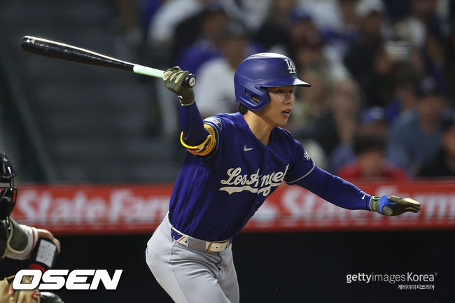 [사진] LA 다저스 김혜성. ⓒGettyimages(무단전재 및 재배포 금지)