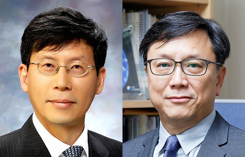 연세대 물리학과 김재훈 교수(왼쪽)와 대기과학과 김준 교수.