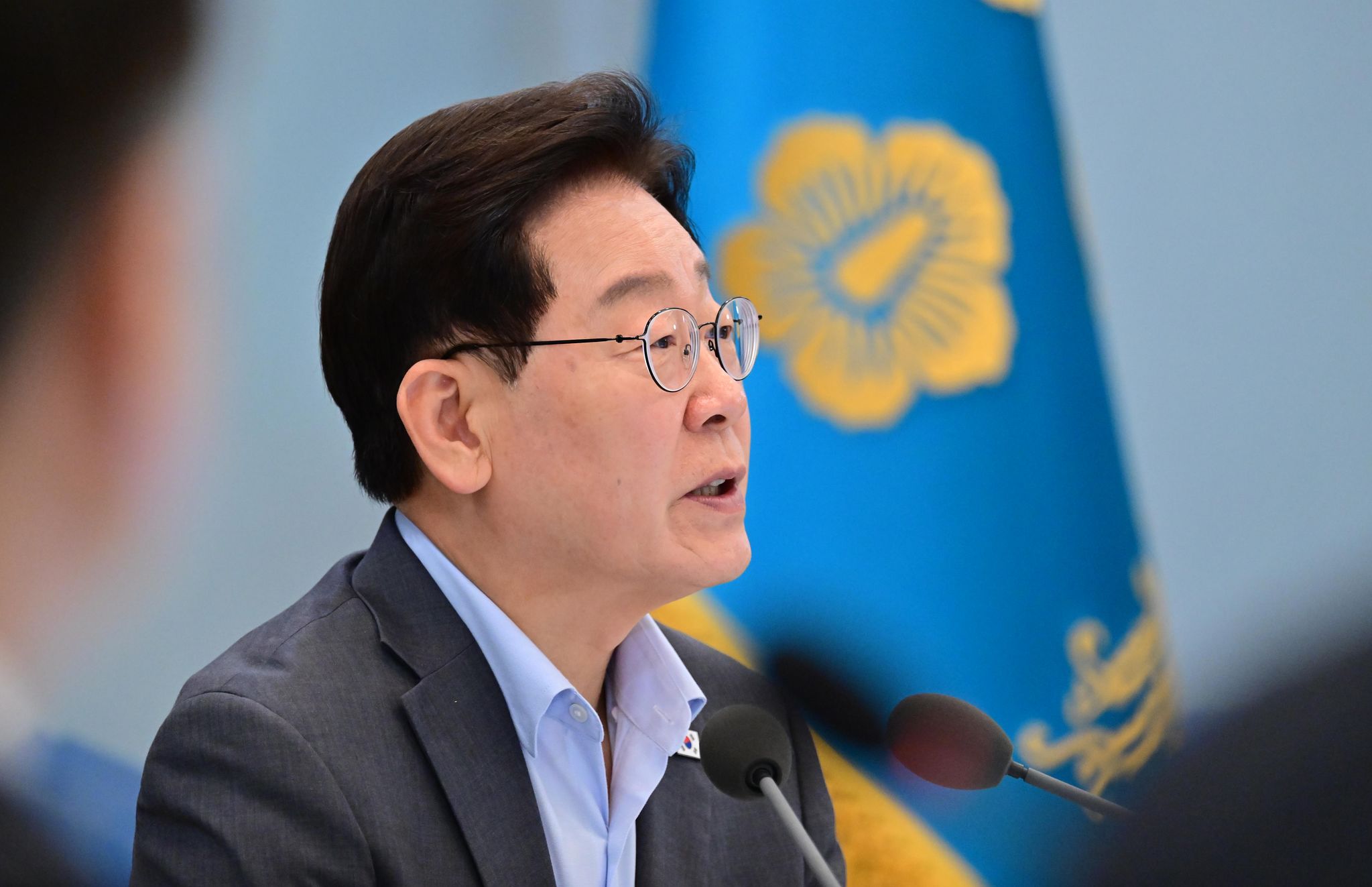 이재명 대통령. 청와대사진기자단