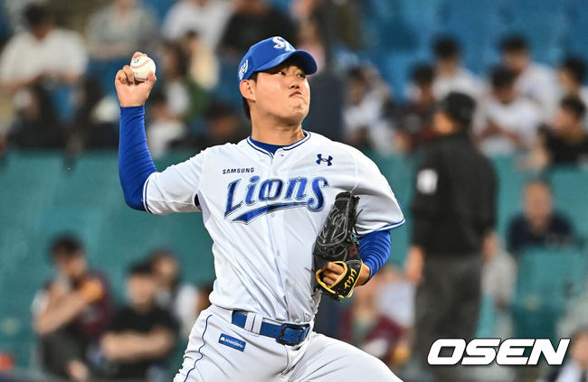 삼성 투수 홍원표 / OSEN DB