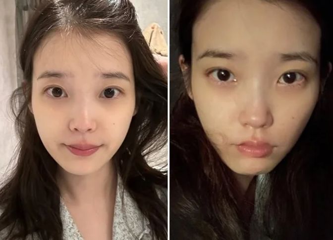 배우겸 가수 아이유. 인스타그램 캡처