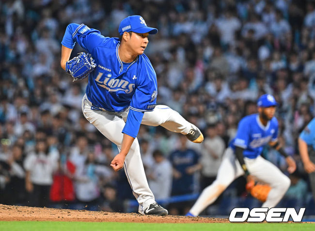 삼성 라이온즈 이재익. /OSEN DB