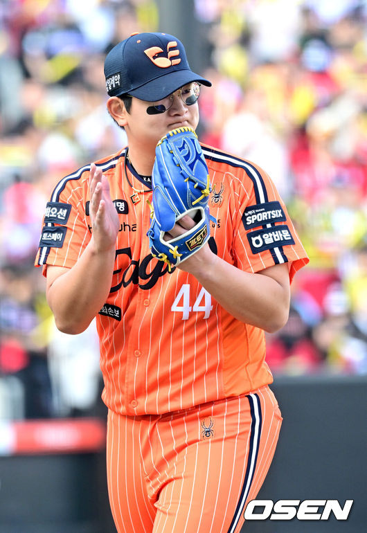 [OSEN=최규한 기자] 한화 김서현. 2026.04.11 / dreamer@osen.co.kr