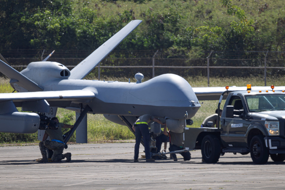 미군의 공격 드론 MQ-9 리퍼. 로이터=연합뉴스