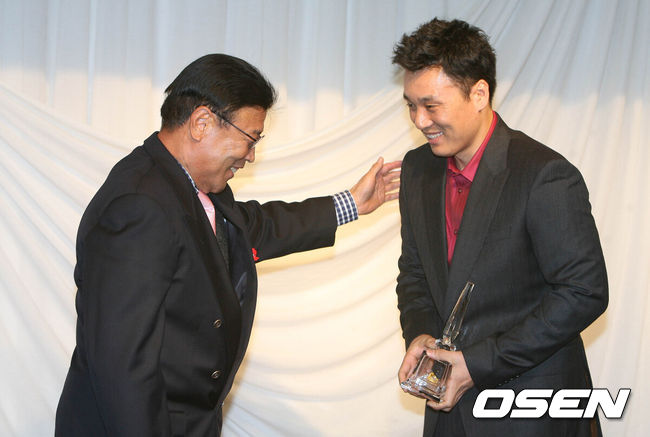 [OSEN DB] 2006 일구회 이승엽-백인천 2006.12.12 / photo@osen.co.kr