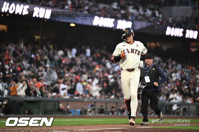 [사진] 샌프란시스코 자이언츠 이정후. ⓒGettyimages(무단전재 및 재배포 금지)