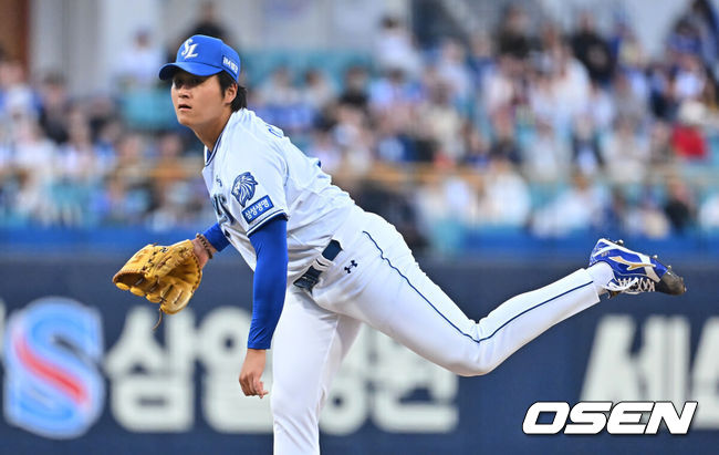 [OSEN=대구, 이석우 기자] 삼성 라이온즈 이승현 016 2026.04.02 / foto0307@osen.co.kr