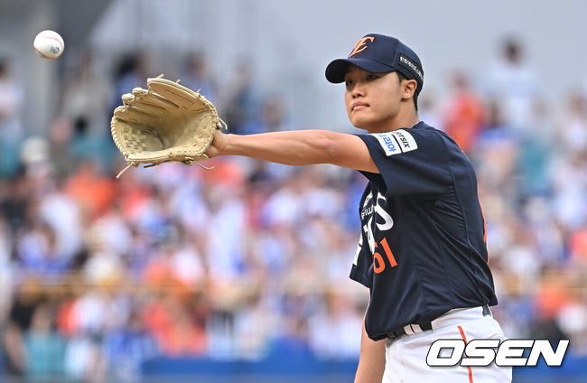 [OSEN=대구, 이석우 기자] 한화 이글스 정우주 192 2026.05.02 / foto0307@osen.co.kr