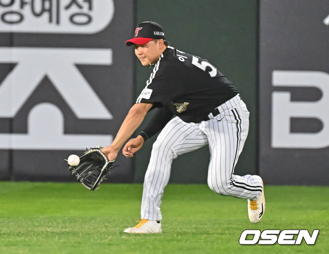 [OSEN=부산, 이석우 기자] LG 트윈스 이재원 151 2026.05.27 / foto0307@osen.co.kr