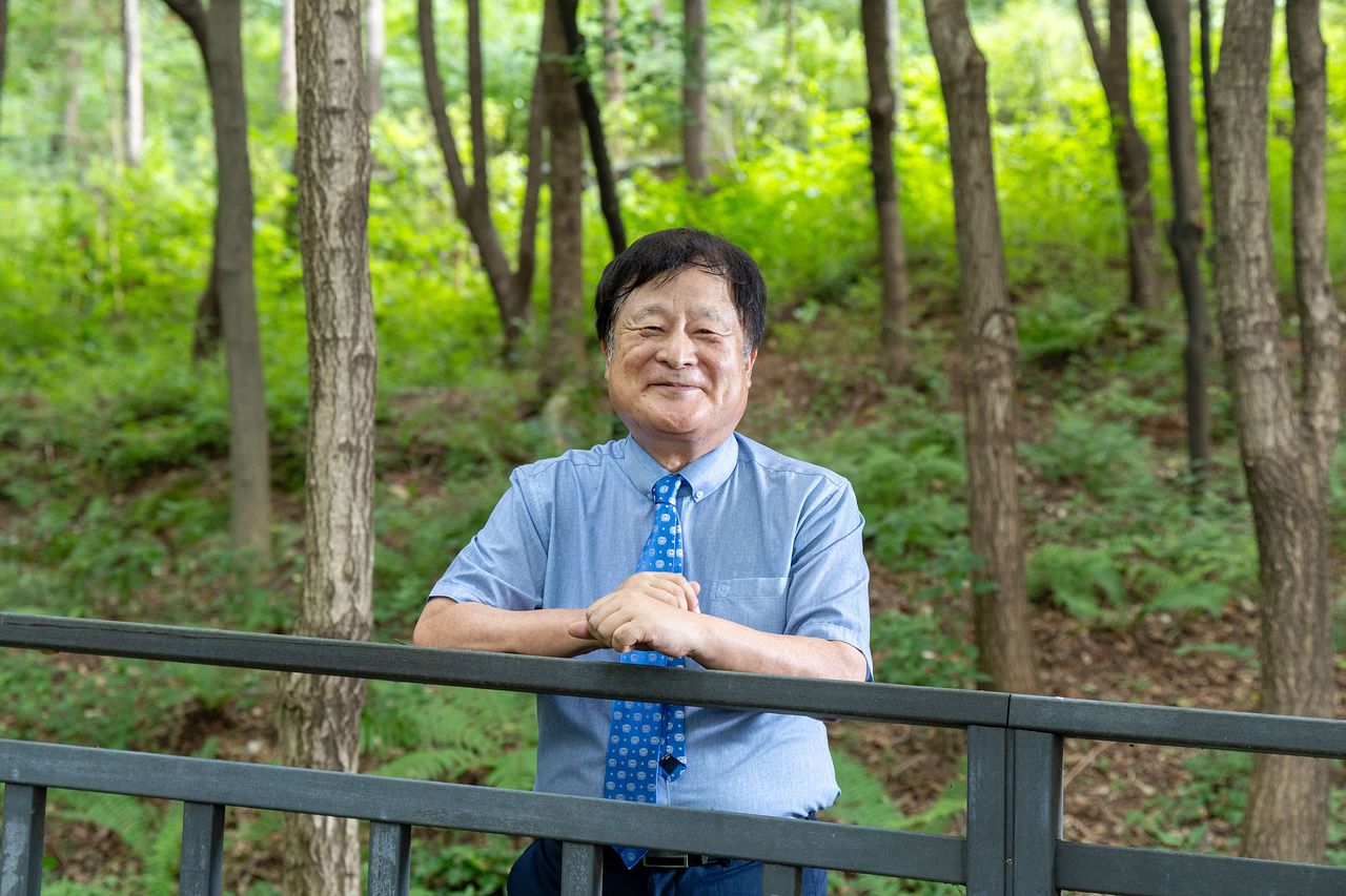 평생 백세인을 연구한 박상철 교수는 현재 77세로, 스스로도 장수 습관을 실천하고 있다. 장진영 기자