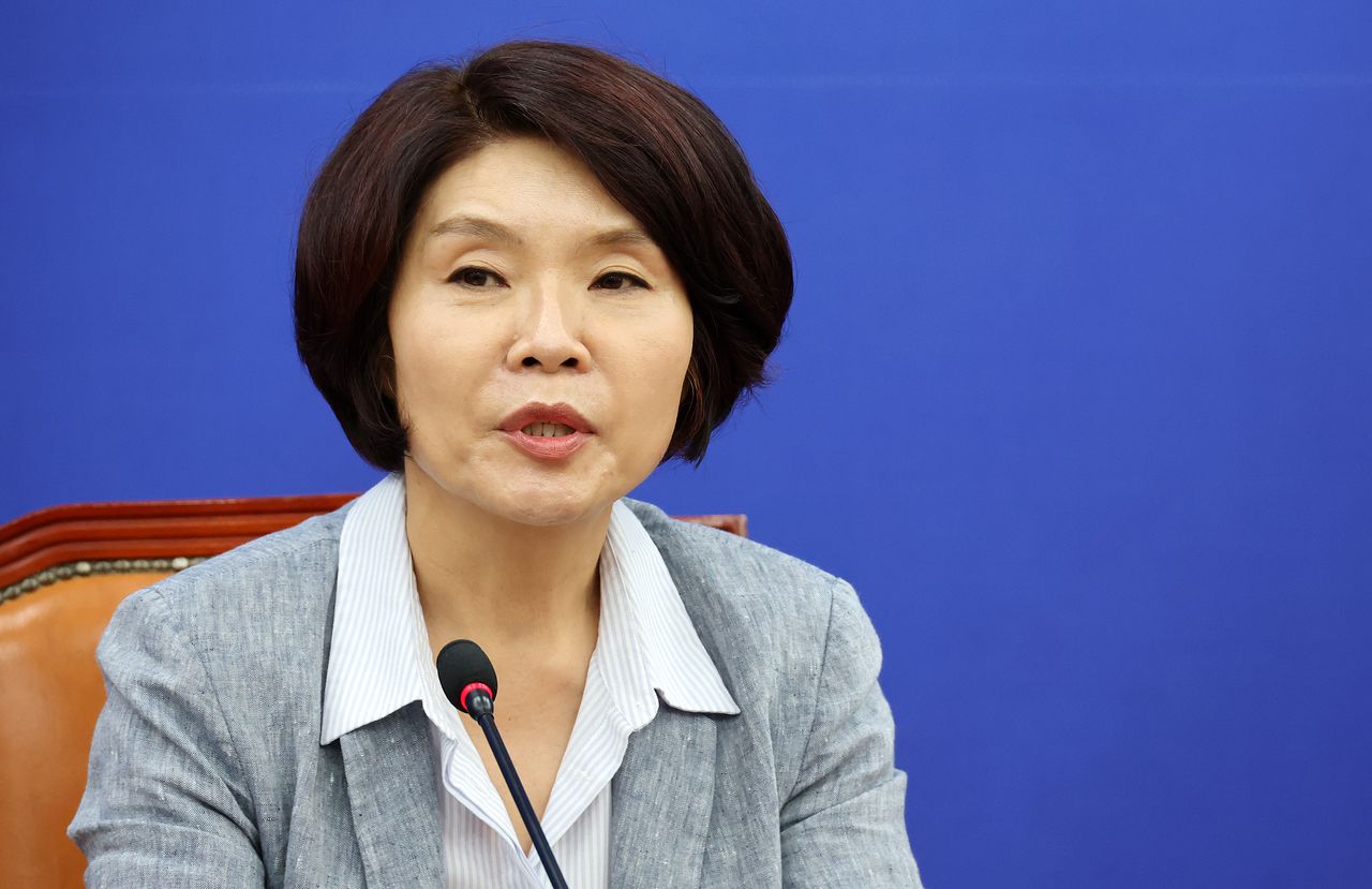 더불어민주당 한정애 의원. 연합뉴스