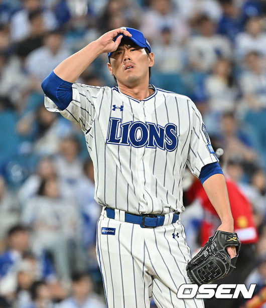 [OSEN=대구, 이석우 기자] 삼성 라이온즈 김재윤 174 2026.05.15 / foto0307@osen.co.kr