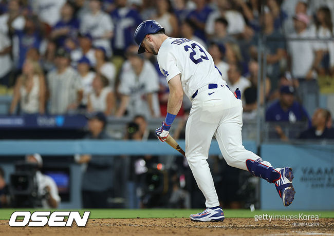 [사진] LA 다저스 카일 터커 ⓒGettyimages(무단전재 및 재배포 금지)