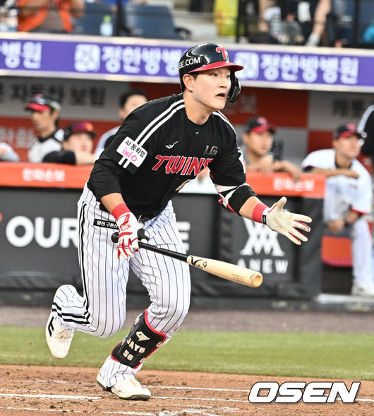 [OSEN=박준형 기자] LG 문정빈 2026.07.24  / soul1014@osen.co.kr