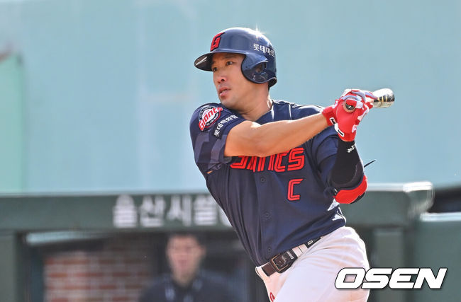 [OSEN=울산, 이석우 기자] 롯데 자이언츠 전준우 159 2026.06.27 / foto0307@osen.co.kr