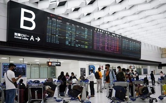 일본 나리타공항. EPA=연합뉴스
