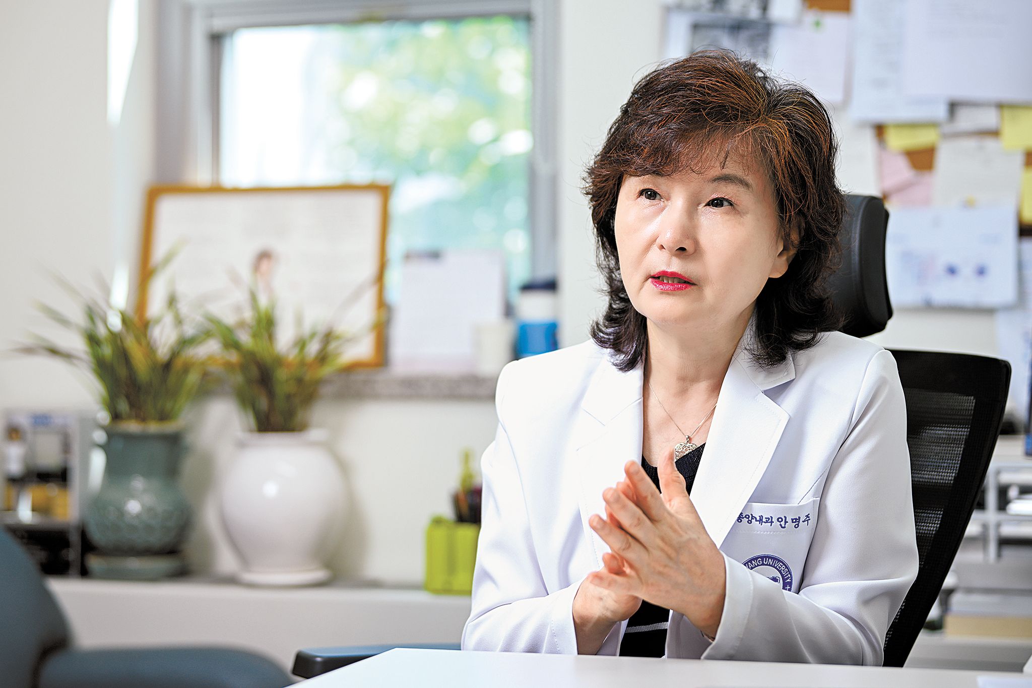 안명주 교수는 “한국의 폐암 진료와 임상 연구 수준은 이미 세계적 수준에 올라와 있다”며 “진단에서 치료까지의 과정이 비교적 빠르고, 유전자검사와 영상검사 등 정밀의료를 위한 기반도 잘 구축돼 있다”고 말했다. 김동하 객원기자