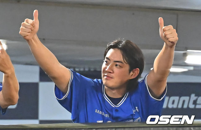 [OSEN=부산, 이석우 기자] 삼성 라이온즈 구자욱 103 2026.07.31 / foto0307@osen.co.kr