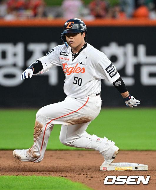 [OSEN=조은정 기자] 한화 강백호 2026.08.18 /cej@osen.co.kr