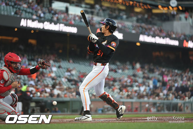 [사진] 샌프란시스코 자이언츠 이정후. ⓒGettyimages(무단전재 및 재배포 금지)