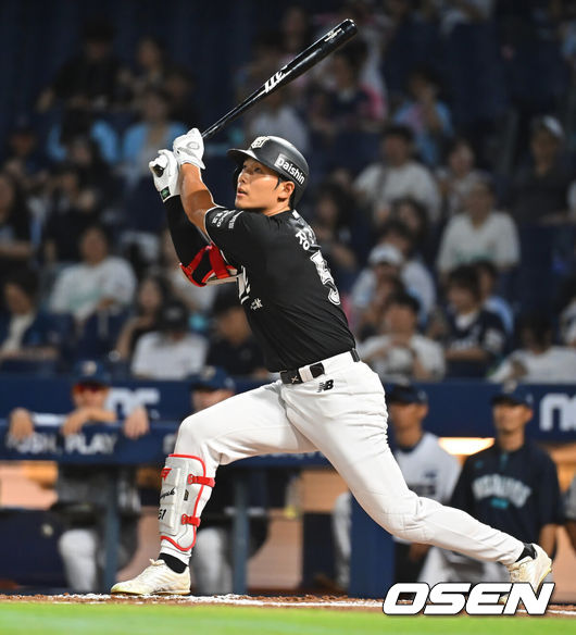 [OSEN=창원, 이석우 기자] KT 위즈 장진혁 074 2026.08.13 / foto0307@osen.co.kr