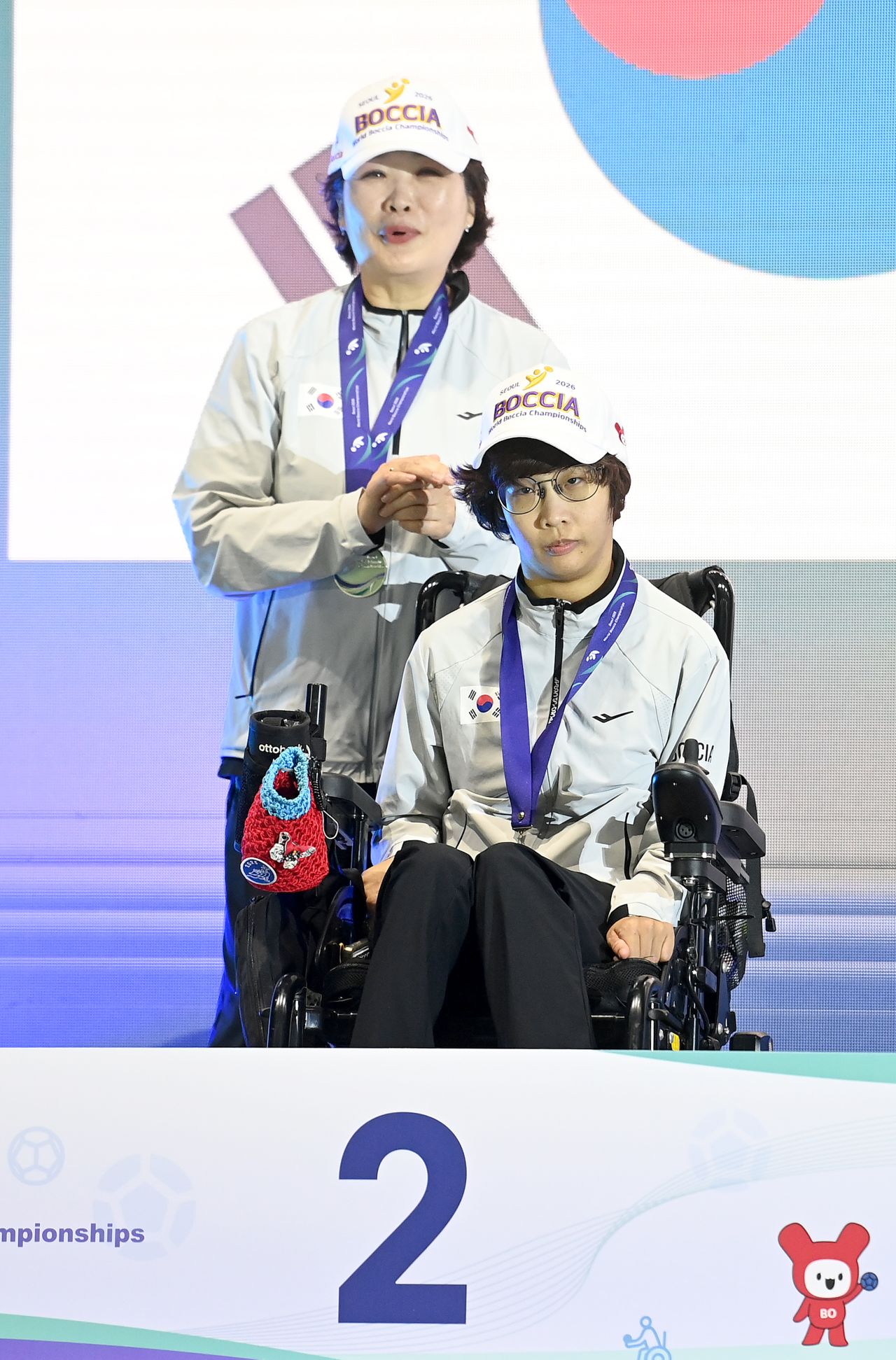2026 서울보치아세계선수권 BC3 여자 개인전 은메달을 따낸 최예진. 사진 대한장애인보치아연맹