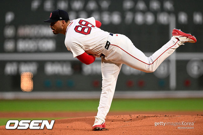 [사진] 보스턴 알렉 감보아 ⓒGettyimages(무단전재 및 재배포 금지)