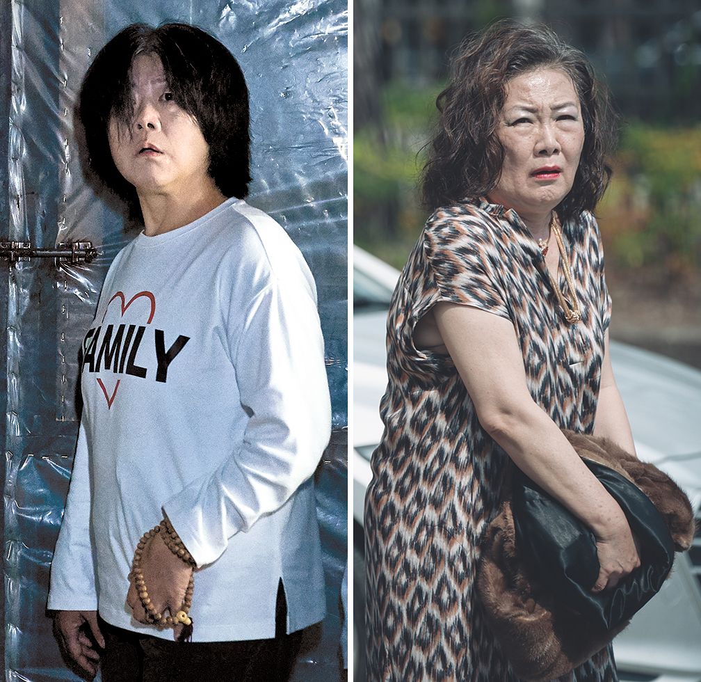이정은(왼쪽), 김해숙