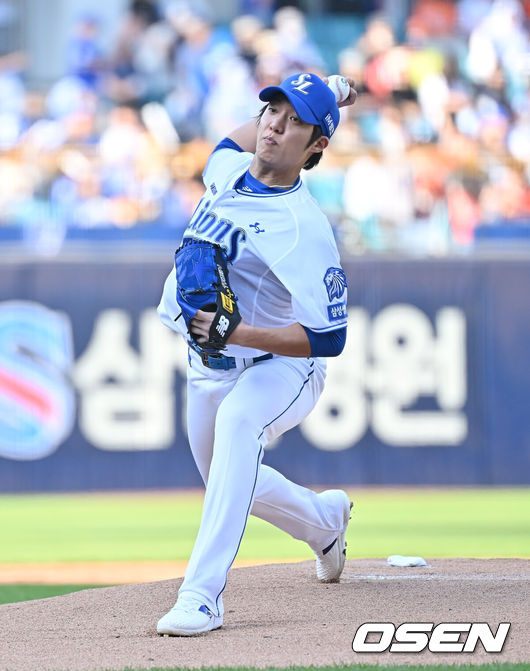 [OSEN=대구, 이석우 기자] 삼성 라이온즈 원태인 020 2026.05.01 / foto0307@osen.co.kr