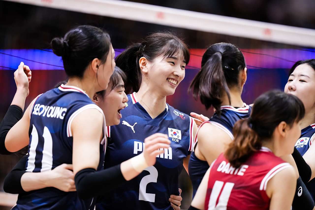 부상으로 2026 아이치 나고야·아시안게임 여자 배구 대표팀에서 낙마하게 된 이주아. 사진 국제배구연맹