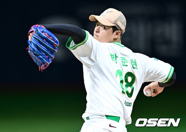 키움 히어로즈 박준현. /OSEN DB