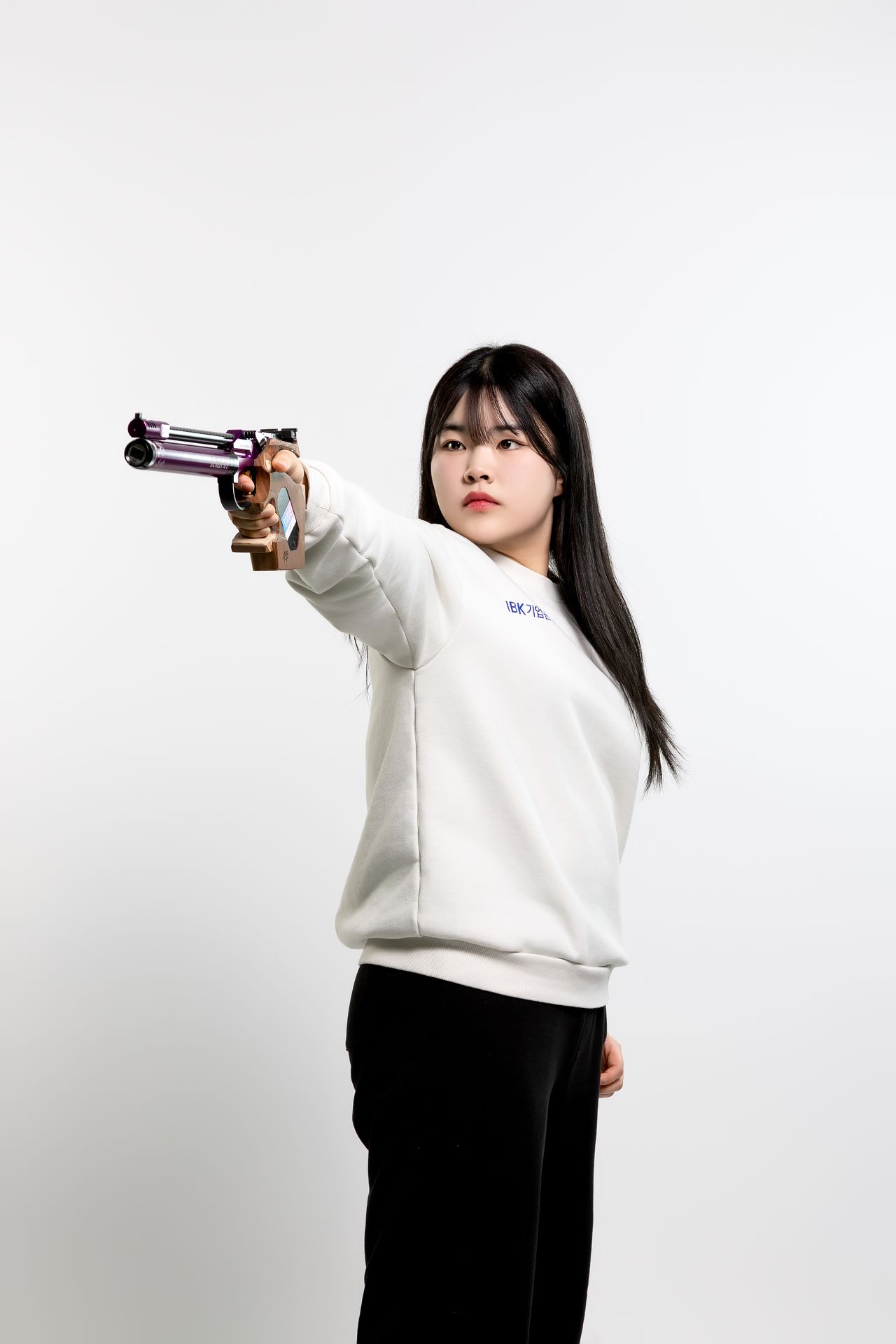 사격 국가대표 오예진. 사진 IBK기업은행
