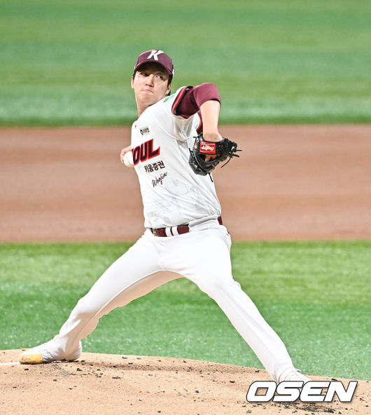 키움 히어로즈 안우진. /OSEN DB